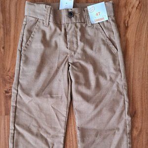 NWT Gymboree Boy's Tan Pants 4T